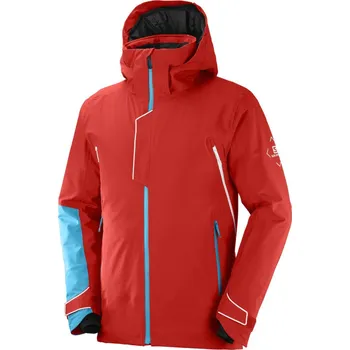 Salomon Race Jacket M goji berry/barrier reef LC1587000 S