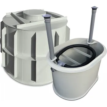 septik Česká nádrž Samonosný septik s pískovým filtrem pro 2 osoby (1-2 EO)