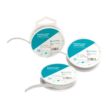 Dentální hygiena Proclinic Matrice Strip Roll, Fine, 0,03, 3 m Varianta: 0,03 x 7 mm
