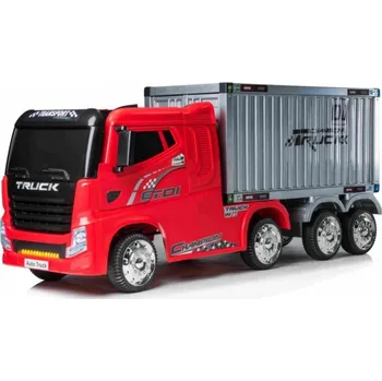 Dětské elektrovozidlo Dětské elektrické autíčko kamion s návěsem