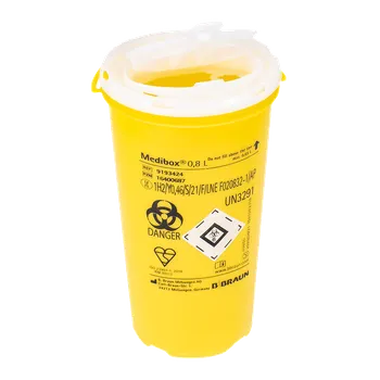 Injekční jehla B. Braun Medibox Objem: 0,8 l