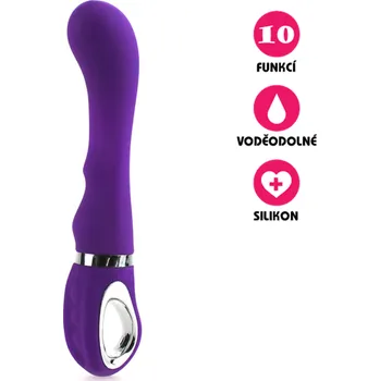 Vibrátor VšeNaSex.cz Silikonový vibrátor Naughty Ergonomic G-Spot
