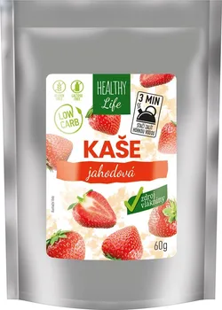 Healthy Life Low Carb kaše se sladidlem jahoda 60 g