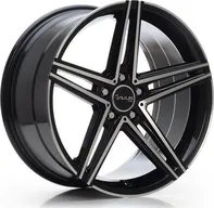 Avus Racing AC 515 černá/leštěné čelo 7,5x17 5x112 ET45 66,6