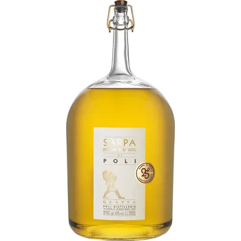Likér Grappa Sarpa di Poli Oro Big 3 l