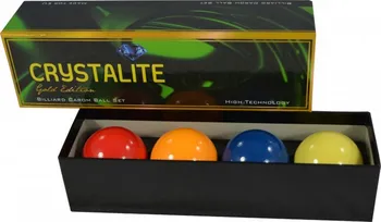 Kulečníková koule Crystalite Ball Karambolové koule 61,5 mm sada 4 koule