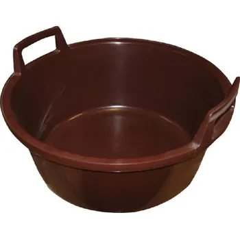Alfa Plastik Škopek 43 cm 15 l, hnědý