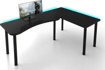 počítačový stolek Expedo Mood L pravý černý