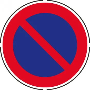Dopravní značka Zákaz stání B29 70 cm