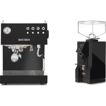 Kávovar Ascaso Steel DUO, Black + Eureka Mignon Turbo, BL black
