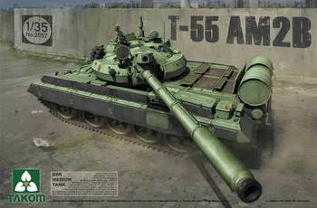 Plastikový model Takom T-55 AM2B DDR Medium Tank 1:35
