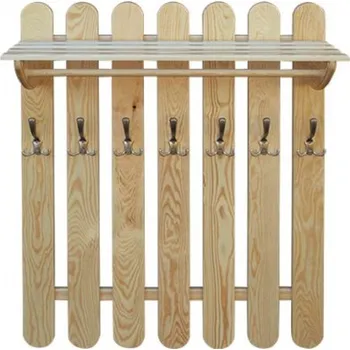 Věšák dřevěný věšák z masivu LUX 100/7 CWI346 drewmet