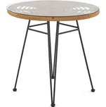 Halmar Falcon 79 cm přírodní/černý