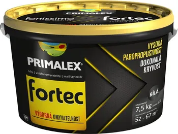 Interiérová barva Primalex Fortec 7,5 kg bílá