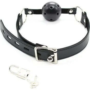VšeNaSex.cz Roubík do úst Locking Breathable Ball Gag