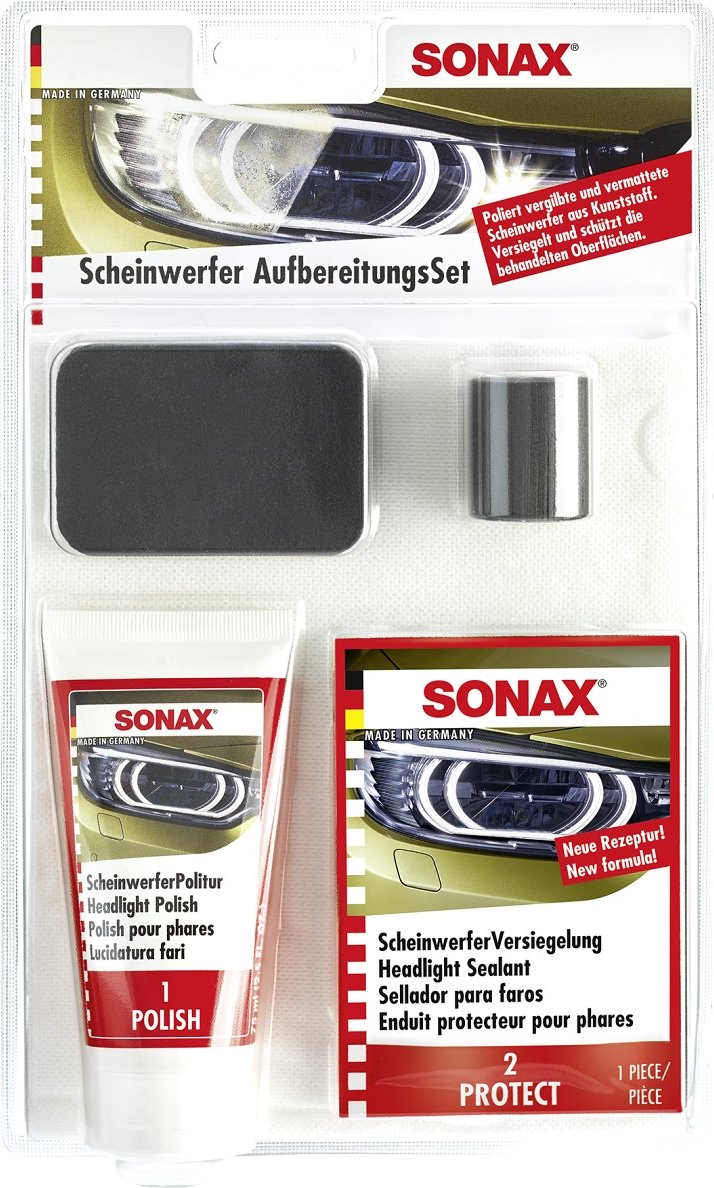 SONAX ORIGINAL SONAX Sada na renovaci světlometů