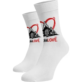 Dámské ponožky Veselé vysoké ponožky - Horalove 39-41