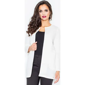 Pánský blejzr Smetanový blejzr s dlouhými rukávy M345 Velikost: S