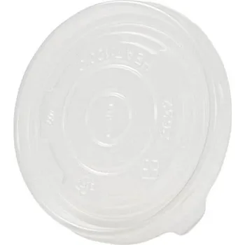 Jednorázové nádobí Gastro obaly Víčko PP na kelímek na zmrzlinu 250 ml, 8oz (min. počet 1000ks)