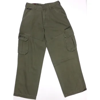 horsefeathers Pánské kalhoty courage twill pants olive