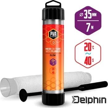 PVA punčocha Delphin N tastic Tuba+plnič 7 m/35 mm