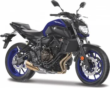 autíčko Maisto Yamaha MT-07 2018 modrá