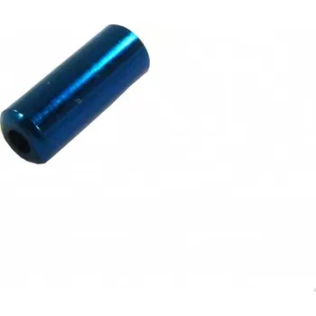 Lanko pro jízdní kolo Koncovka bowdenu 4.0mm Alhonga CNC modrá 20ks