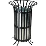 HTI Odpadkový kovový koš s pozinkovanou vložkou - 70 lt. MC-6736