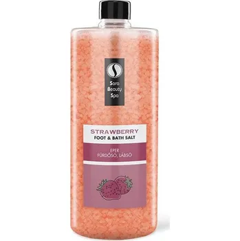 Koupelová sůl Sara Beauty Spa Osvěžující sůl do koupele na nohy Jahoda 1320 g