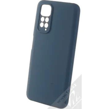 Pouzdro na mobilní telefon 1Mcz Silicone ochranný kryt pro Xiaomi Redmi Note 11 (Global version), Redmi Note 11S (Global version) safírově modrá (sapphire blue)