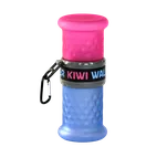 Cestovní lahev Kiwi Walker Travel Bottle 2v1, růžová/modrá, 750 + 500 ml
