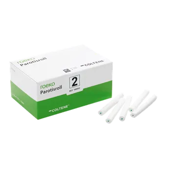 COLTENE Bavlněné rolky Parotisroll, 100 kusů Velikost: 5