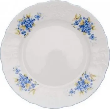 Stolování Thun Bernadotte talíř mělký 6 ks pomněnky 