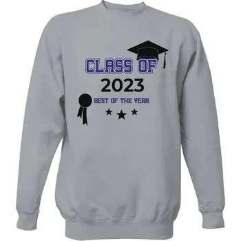 Pánská mikina Mikina bez kapuce Unisex s potiskem Class of pánské