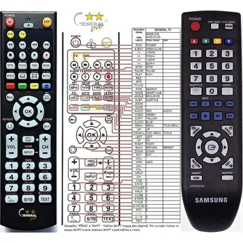 Dálkový ovladač General SAMSUNG AK59-00113A - náhradní dálkový ovladač
