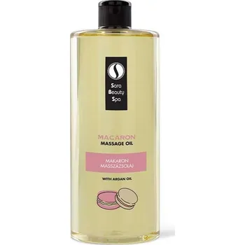 Masážní přípravek Sara Beauty Spa přírodní rostlinný masážní olej - Macaron 1000 ml