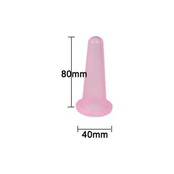 TEJPY.cz SILIKONOVÁ MASÁŽNÍ BAŇKA BAREVNÁ Fialová