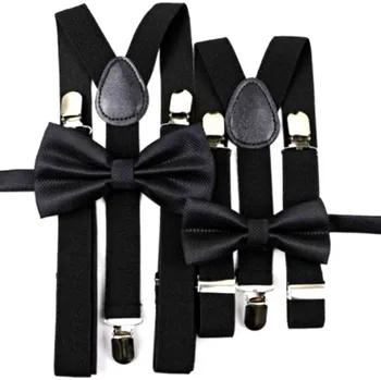 Motýlek Combo motýlek a kšandy Miranda S03 Black