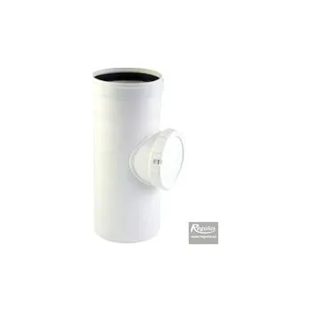 Kouřovod Regulus Vsuvka pr. 100 PP s kontrolním otvorem, 0,25 m 14988