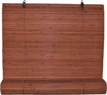 Roleta Bambusová roleta hnědá 120 x 150 cm