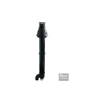 Kouřovod Regulus Komínek 2x 80 PP průchod otvorem pr. 125 mm 11257
