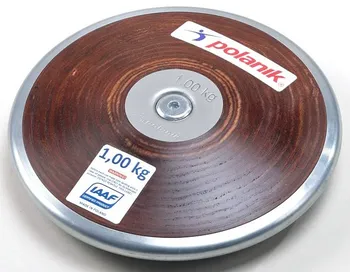 Atletický disk Polanik 1-00103 soutěžní atletický disk pozinkovaný 1 kg