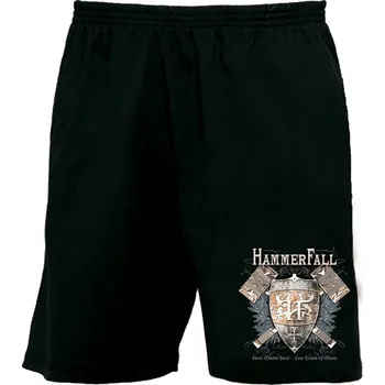 Pánské kraťasy bermudy, kraťasy Hammerfall - Steel Meets Steel