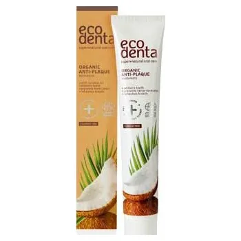 zubní pasta ECODENTA Zubní pasta Organická, Kokosový olej a zinečnatá sůl - Ochrana před zubním kamenem 75ml