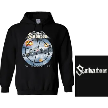 Pánská mikina mikina s kapucí Sabaton - No Bullets Fly