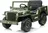 Jeep Willys Star 110 x 60 x 58 cm, světle zelený