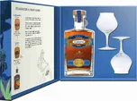 Coloma Rum 8y 40 % 0,7 l + 2 sklenice