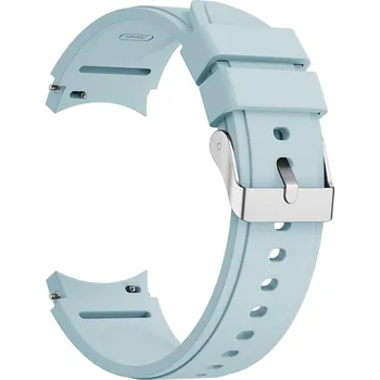 Příslušenství k chytrým hodinkám VSECHNONAMOBIL 48030 SOFT Řemínek pro Samsung Galaxy Watch 4 (40/44mm) 4 Classic (42/46mm) světle modrý