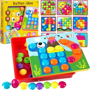 Doris Button Idea knoflíková vkládačka 57 dílků Doris Button Idea knoflíková vkládačka 57 dílků