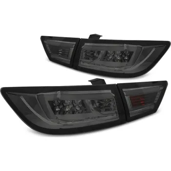 Zadní světlomet TUNING-TEC Zadní světla Renault Clio IV 13- HATCHBACK kouřové LED BAR